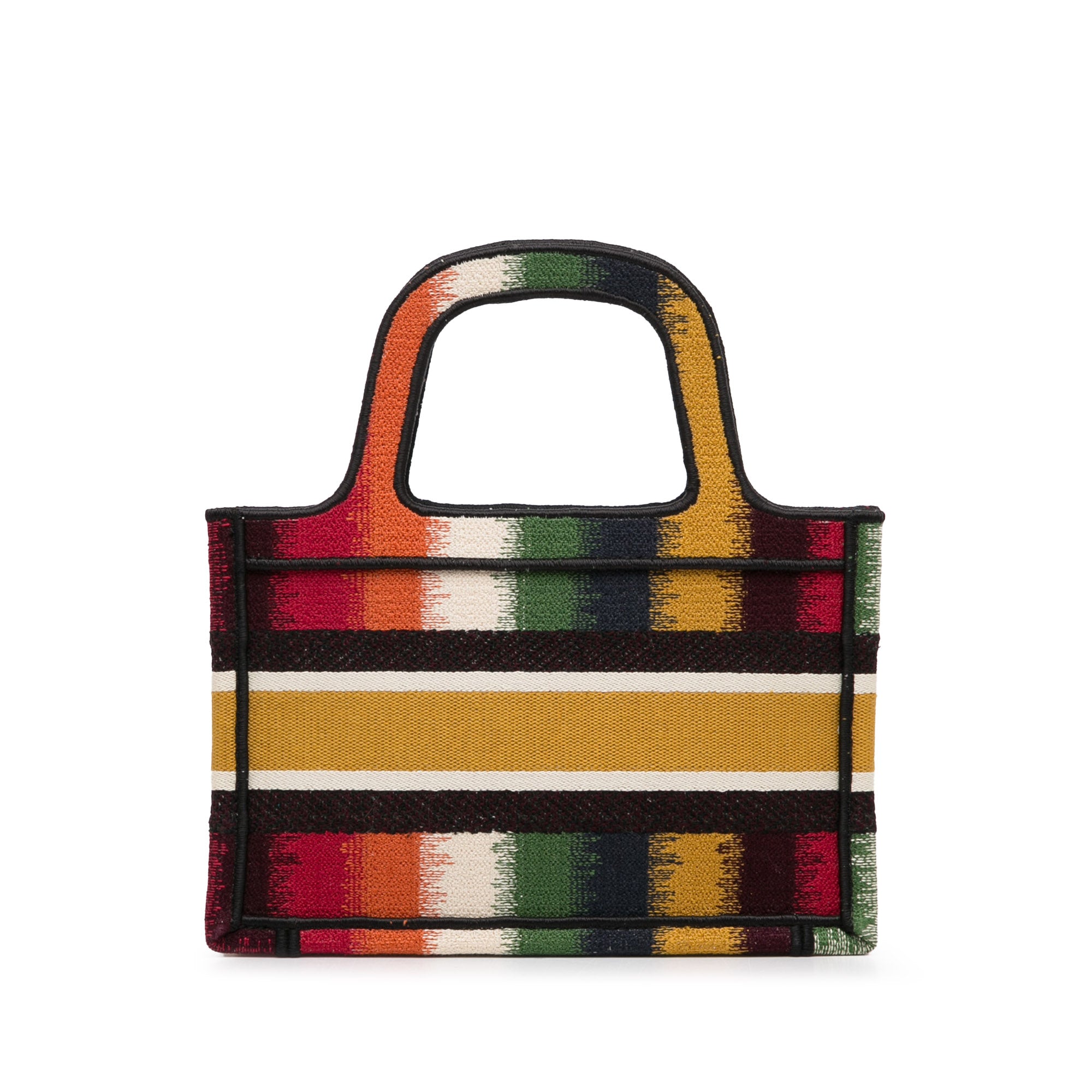 Mini D Stripes Book Tote