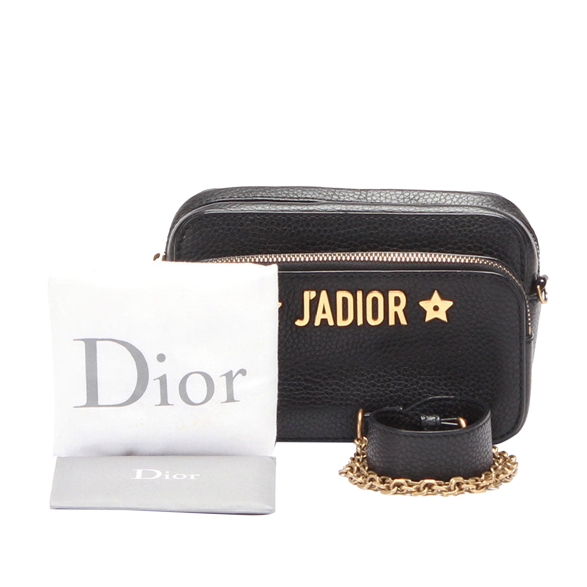 J'Adior Camera Case Clutch with Chain