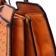 Calfskin Intreccio Border Sphere Tote