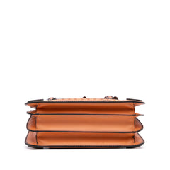 Calfskin Intreccio Border Sphere Tote