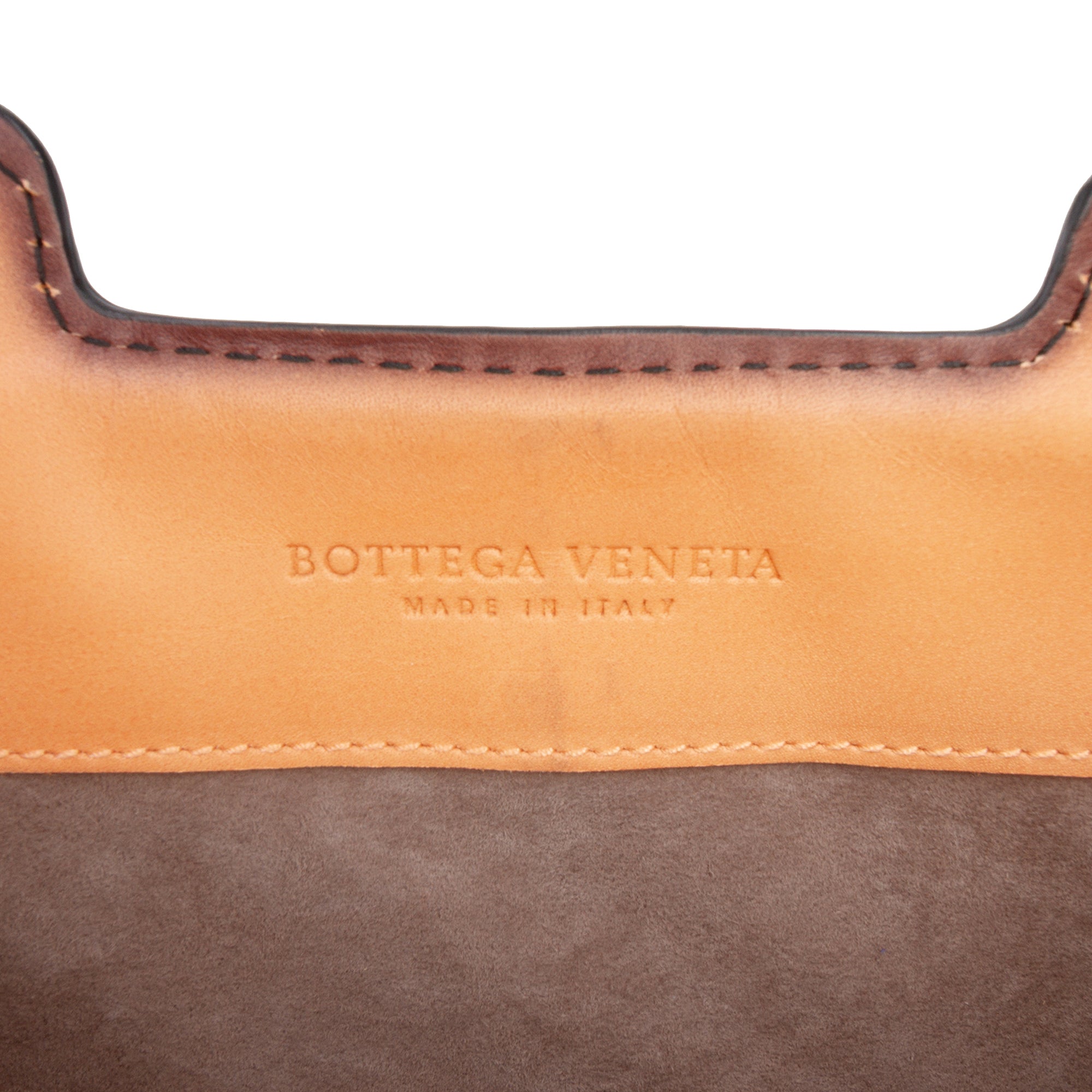 Calfskin Intreccio Border Sphere Tote