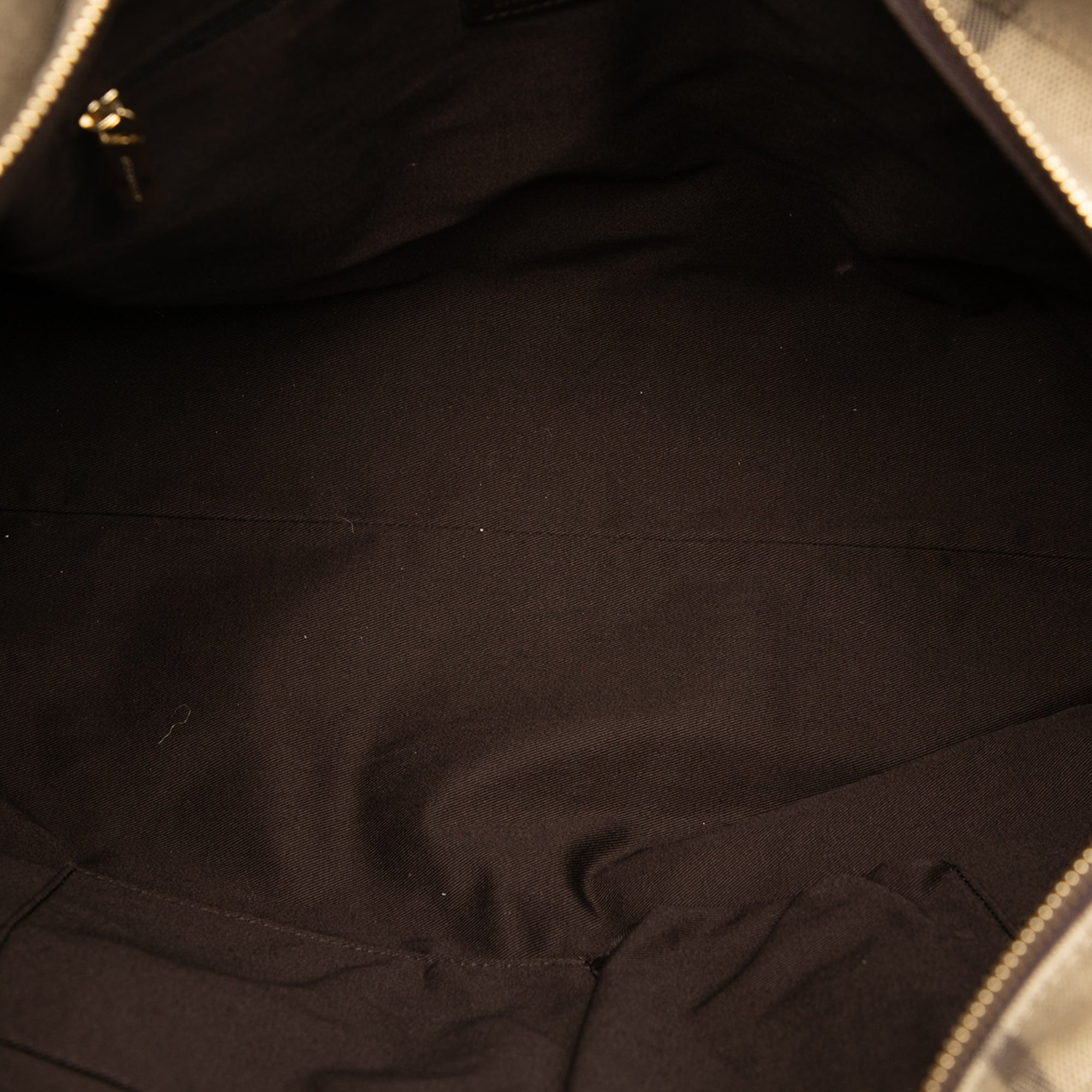 Tonal Check Canvas Tote