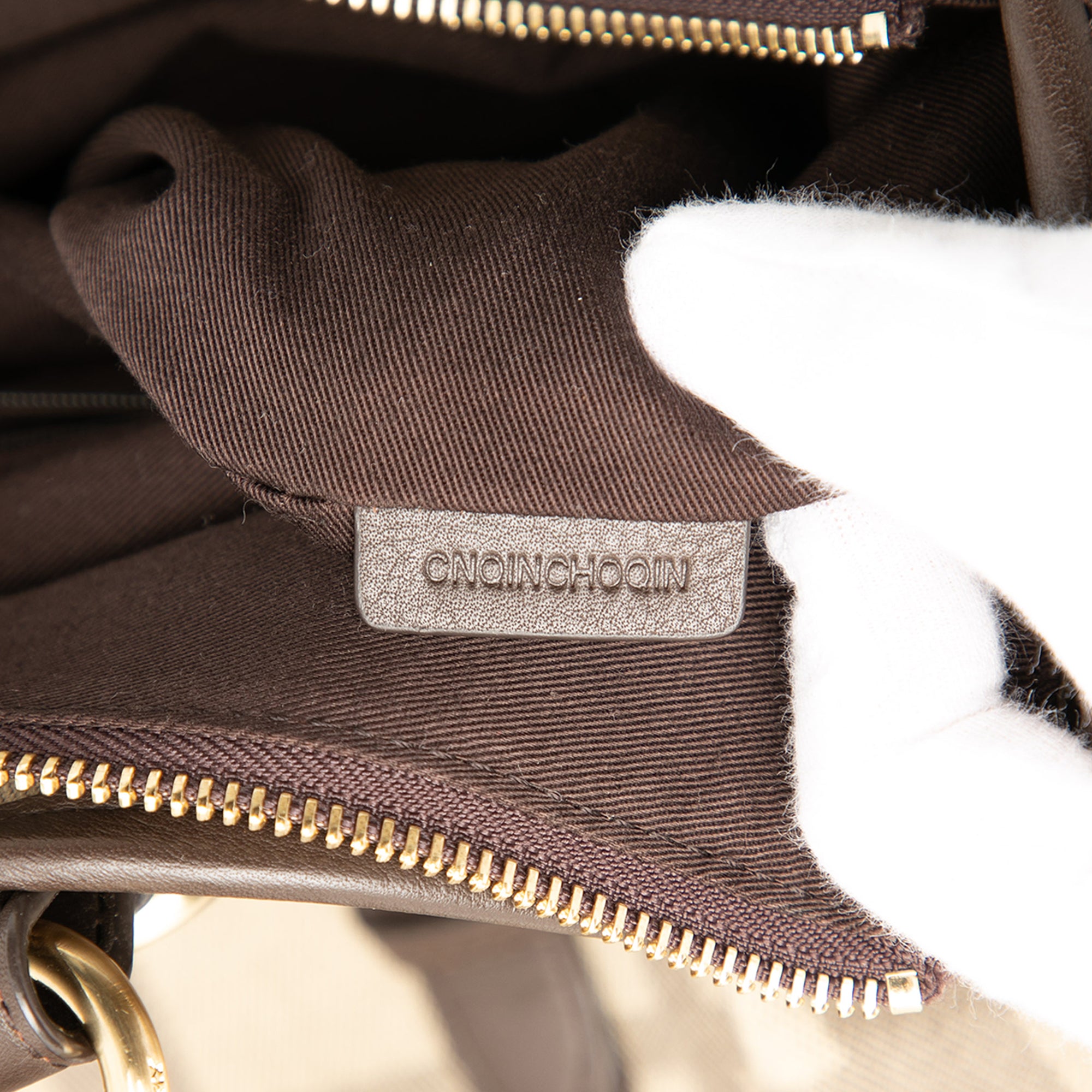 Tonal Check Canvas Tote