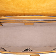 Microguccissima Patent Stirrup Crossbody