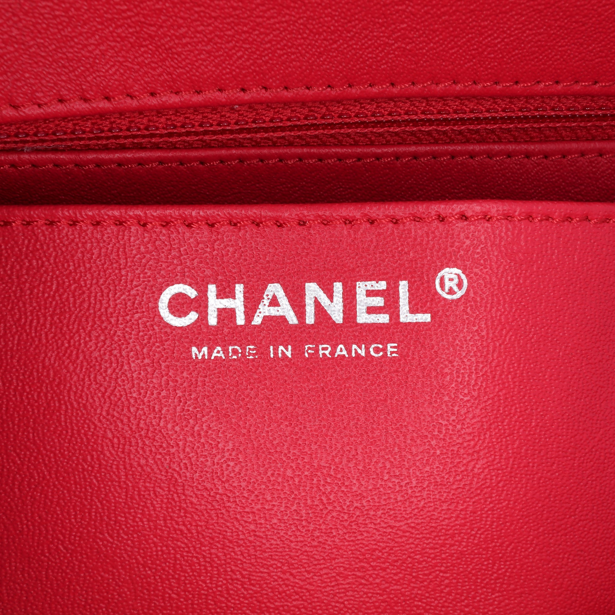 CC Quilted Lambskin Kisslock Frame Flap Tote