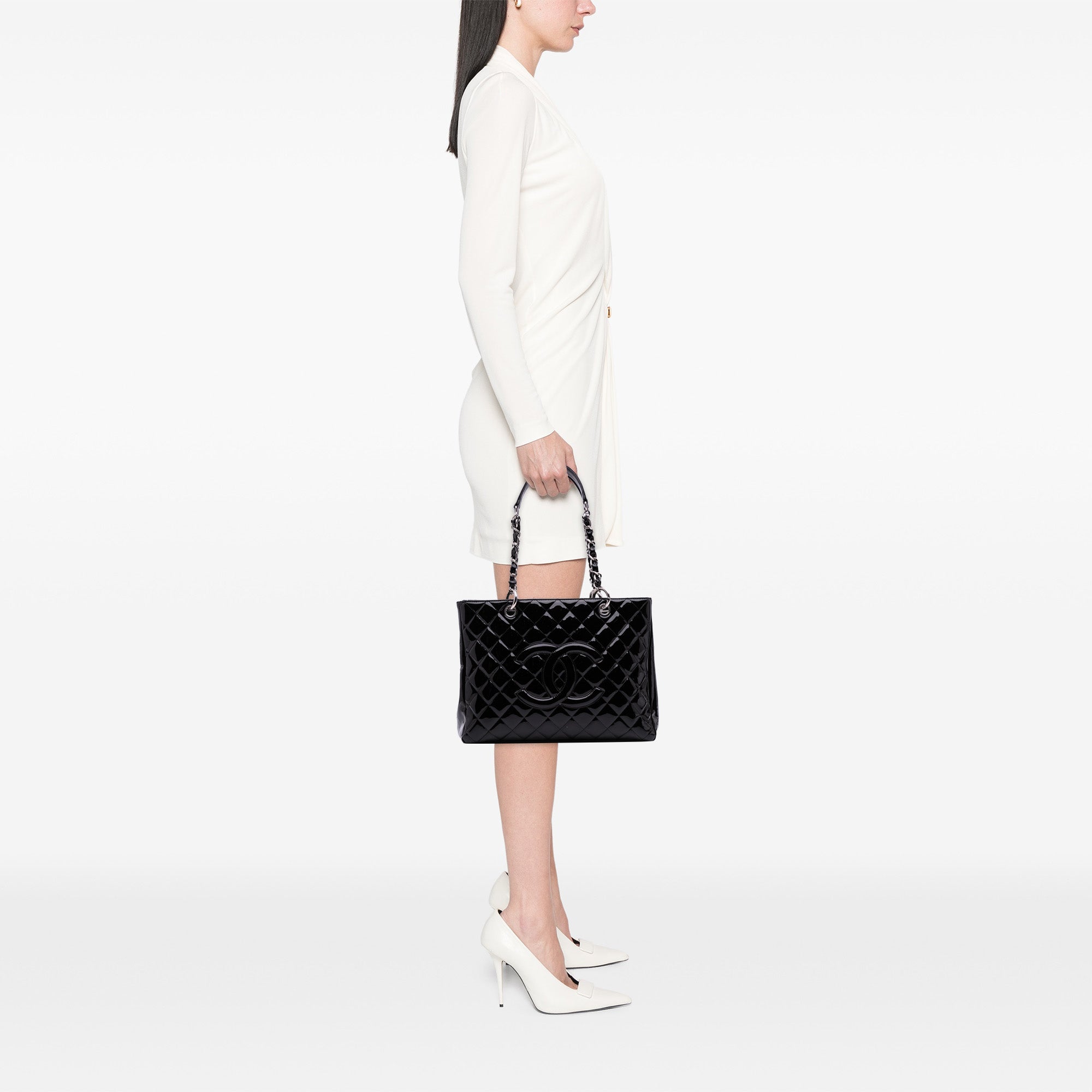 Patent Grand Shopping Tote