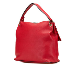 Large Pebbled Calfskin Soho Convertible Hobo