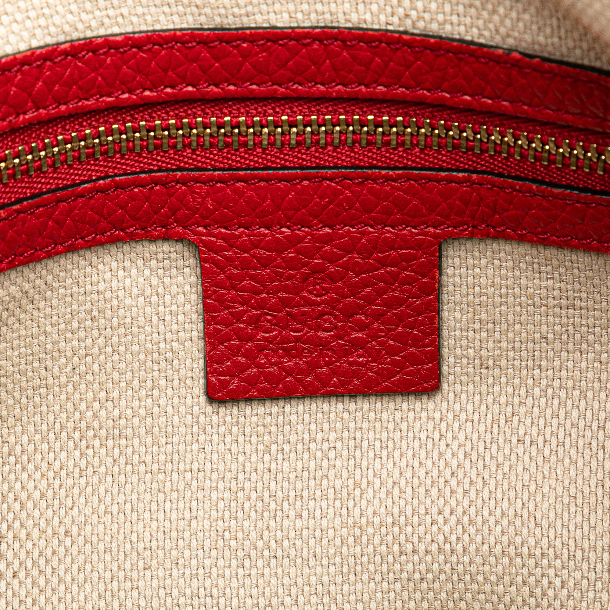 Large Pebbled Calfskin Soho Convertible Hobo