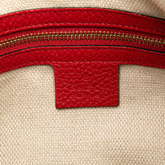 Large Pebbled Calfskin Soho Convertible Hobo