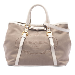 Canvas Canapa Logo Bow Satchel