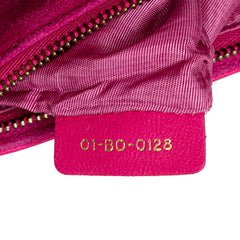 Lambskin Cannage DiorAddict Wallet on Chain