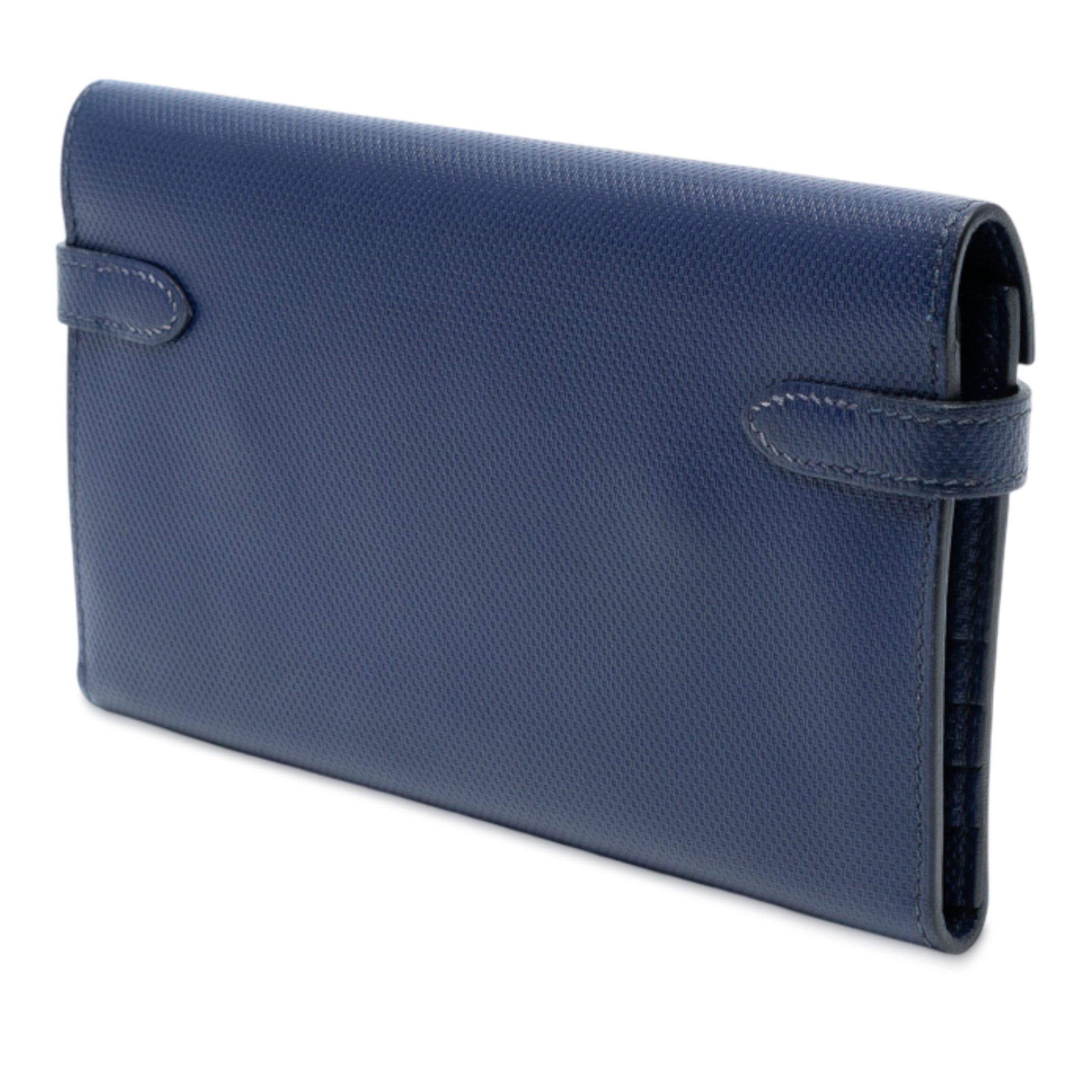 Grain d’H Leather Kelly Longue Wallet