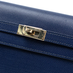 Grain d’H Leather Kelly Longue Wallet