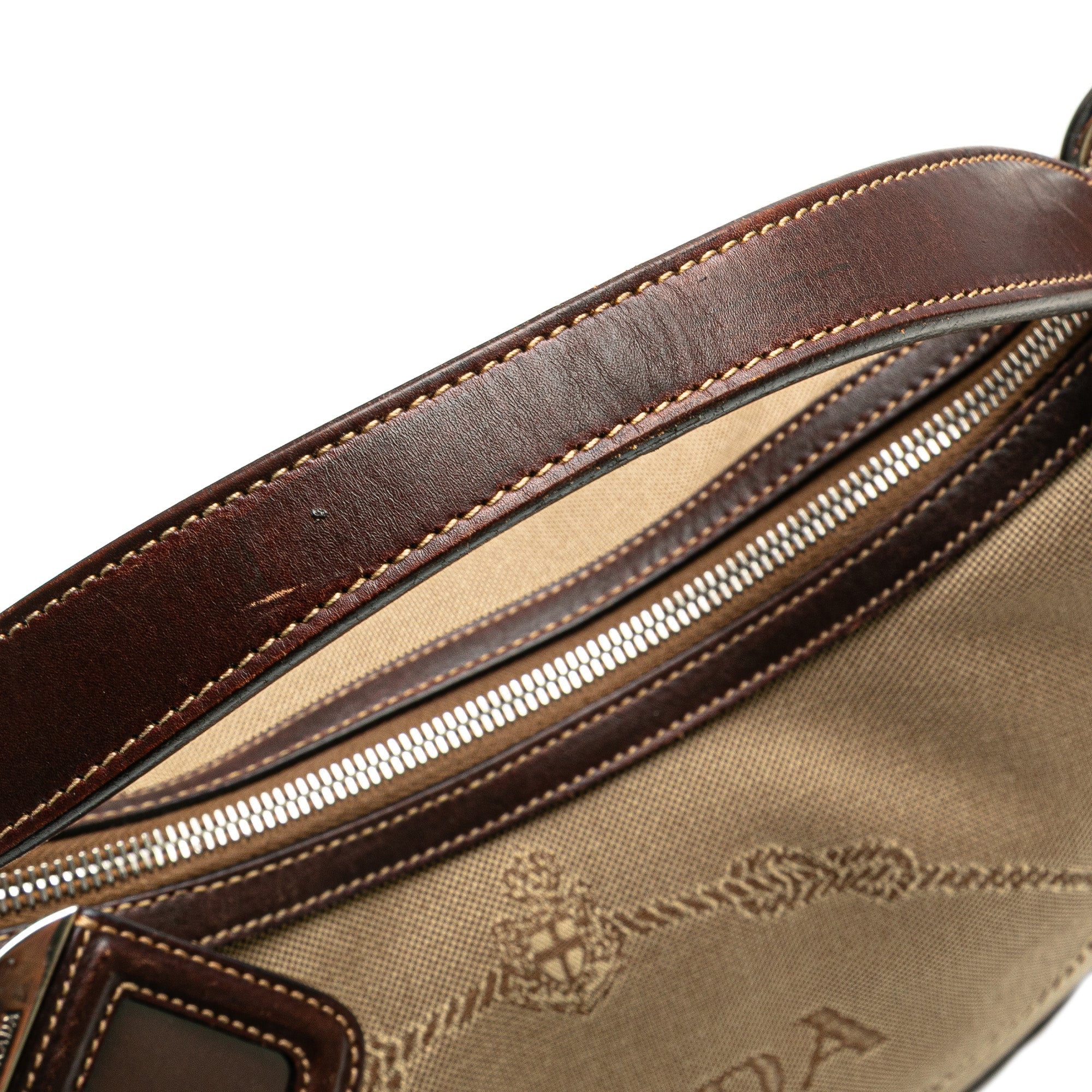 Canvas Canapa Logo Shoulder Bag