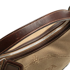 Canvas Canapa Logo Shoulder Bag