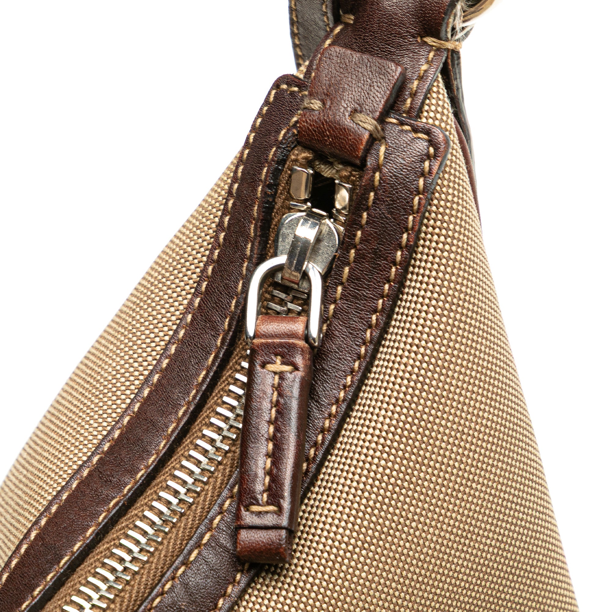Canvas Canapa Logo Shoulder Bag