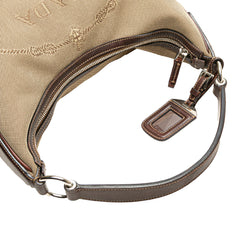 Canvas Canapa Logo Shoulder Bag