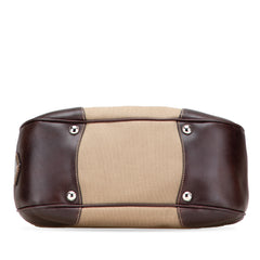 Canvas Canapa Logo Shoulder Bag