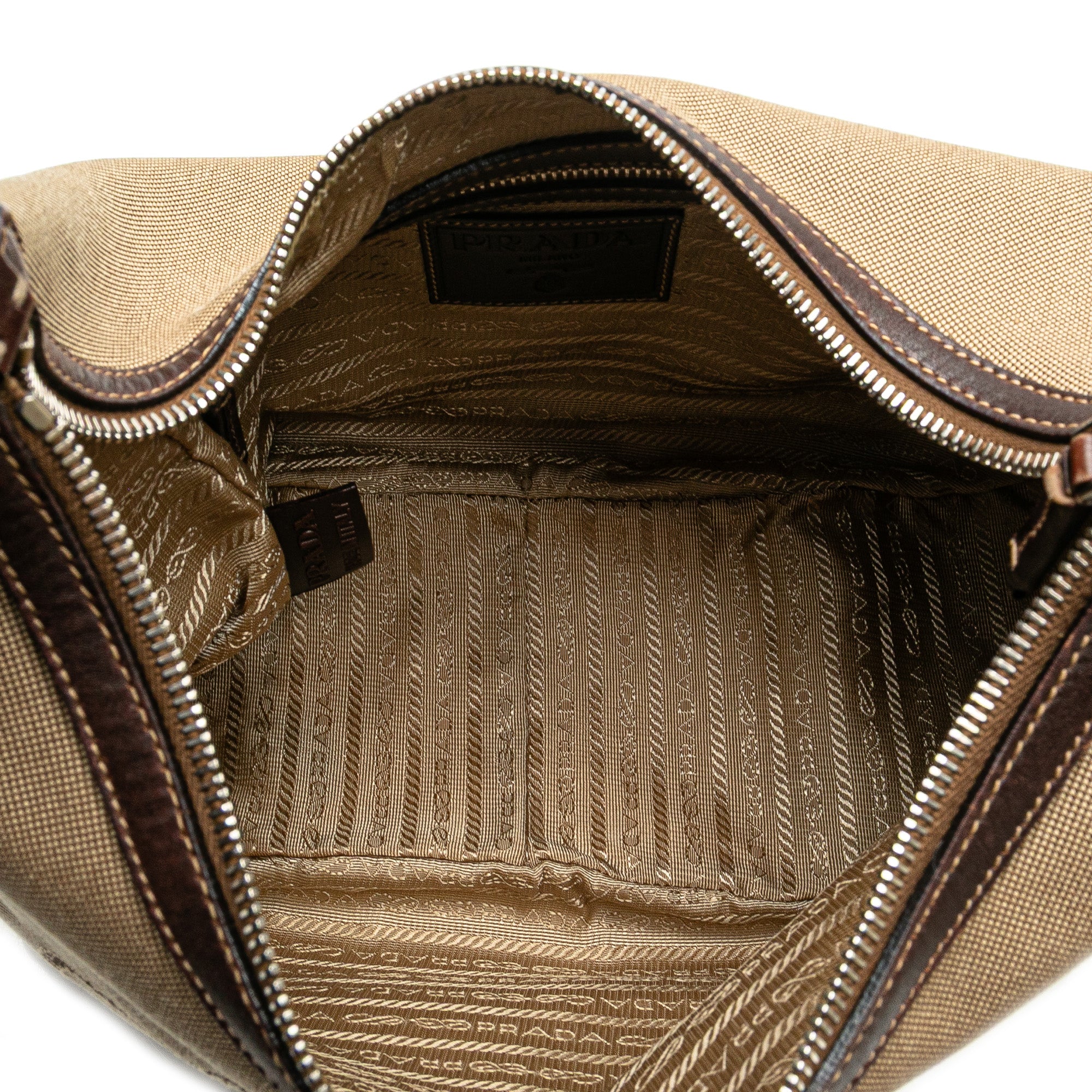 Canvas Canapa Logo Shoulder Bag