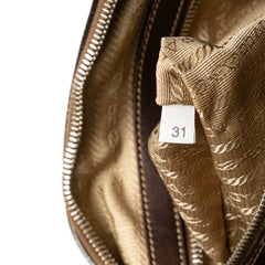 Canvas Canapa Logo Shoulder Bag