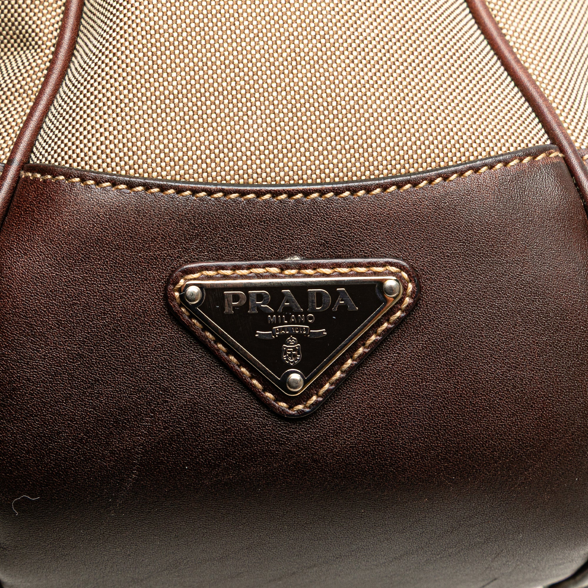 Canvas Canapa Logo Shoulder Bag