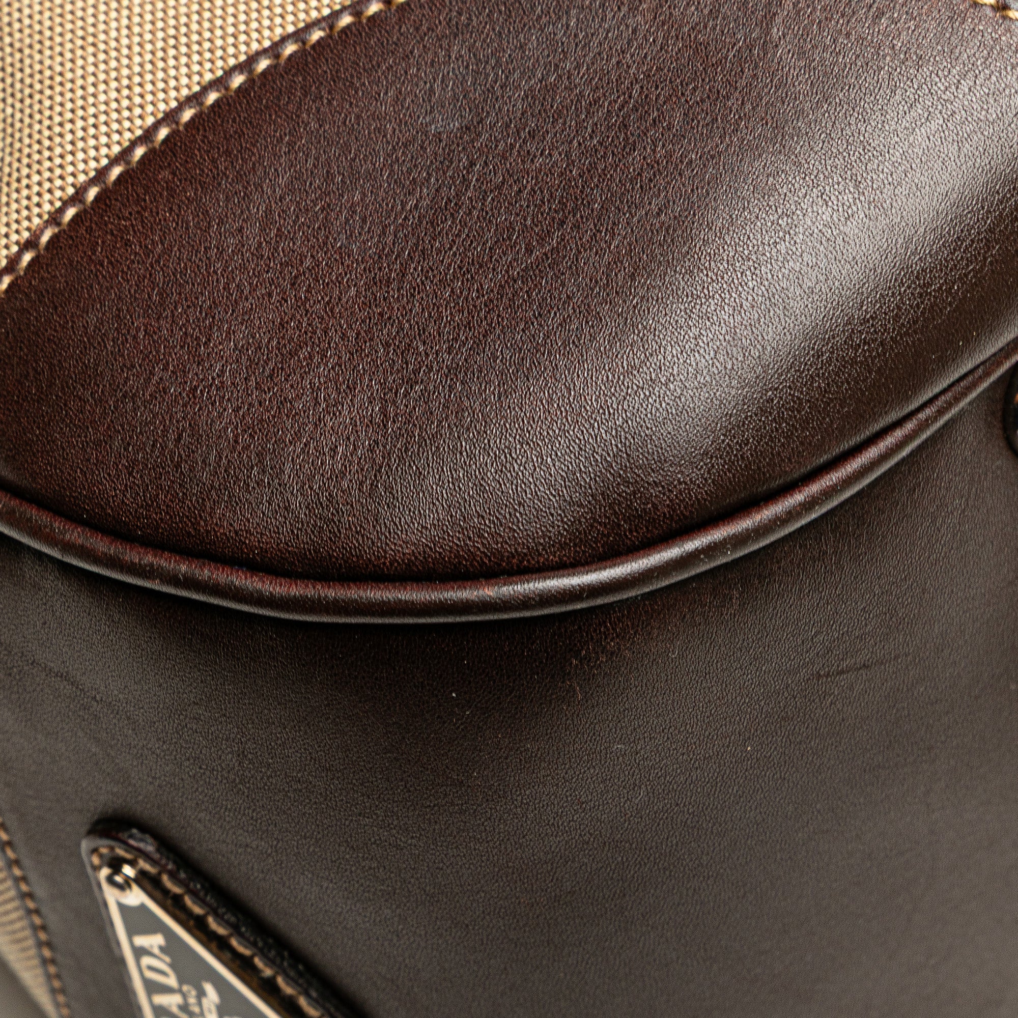 Canvas Canapa Logo Shoulder Bag