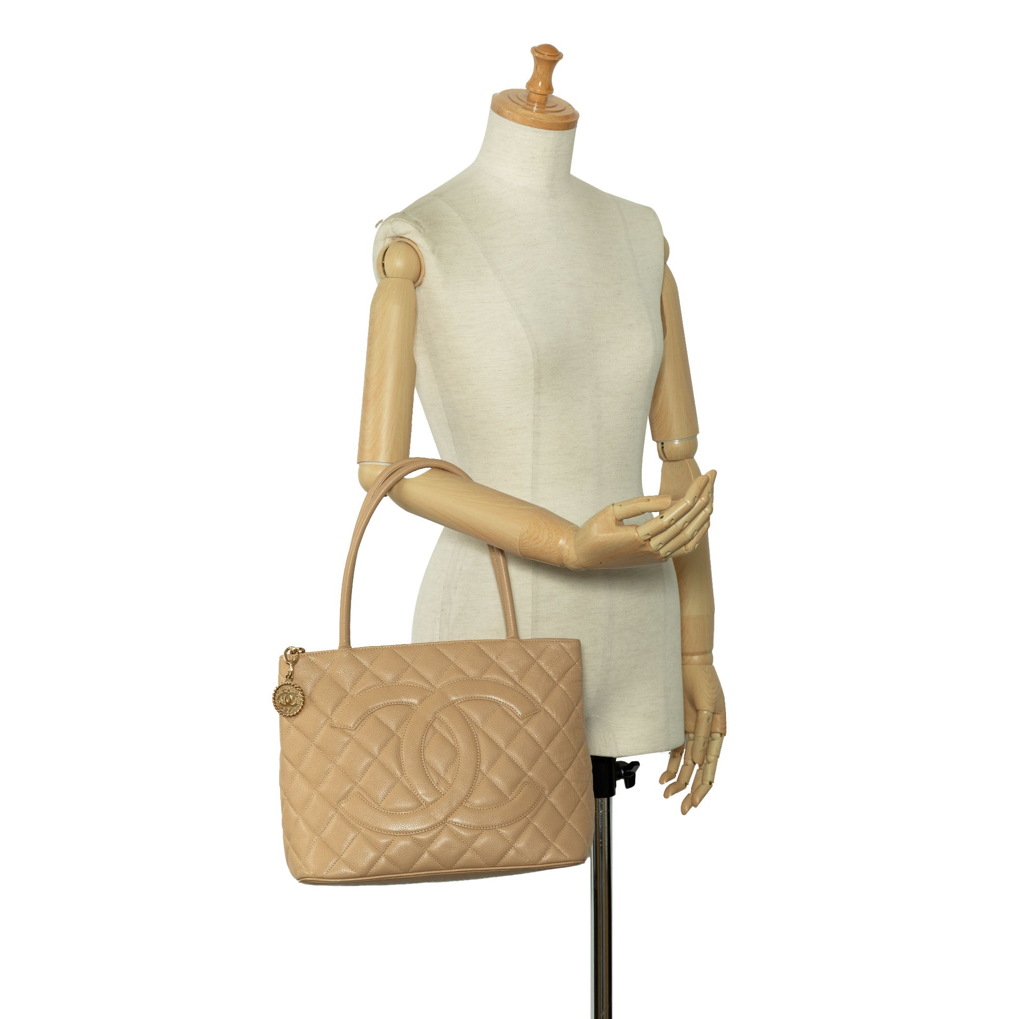 Caviar Medallion Tote