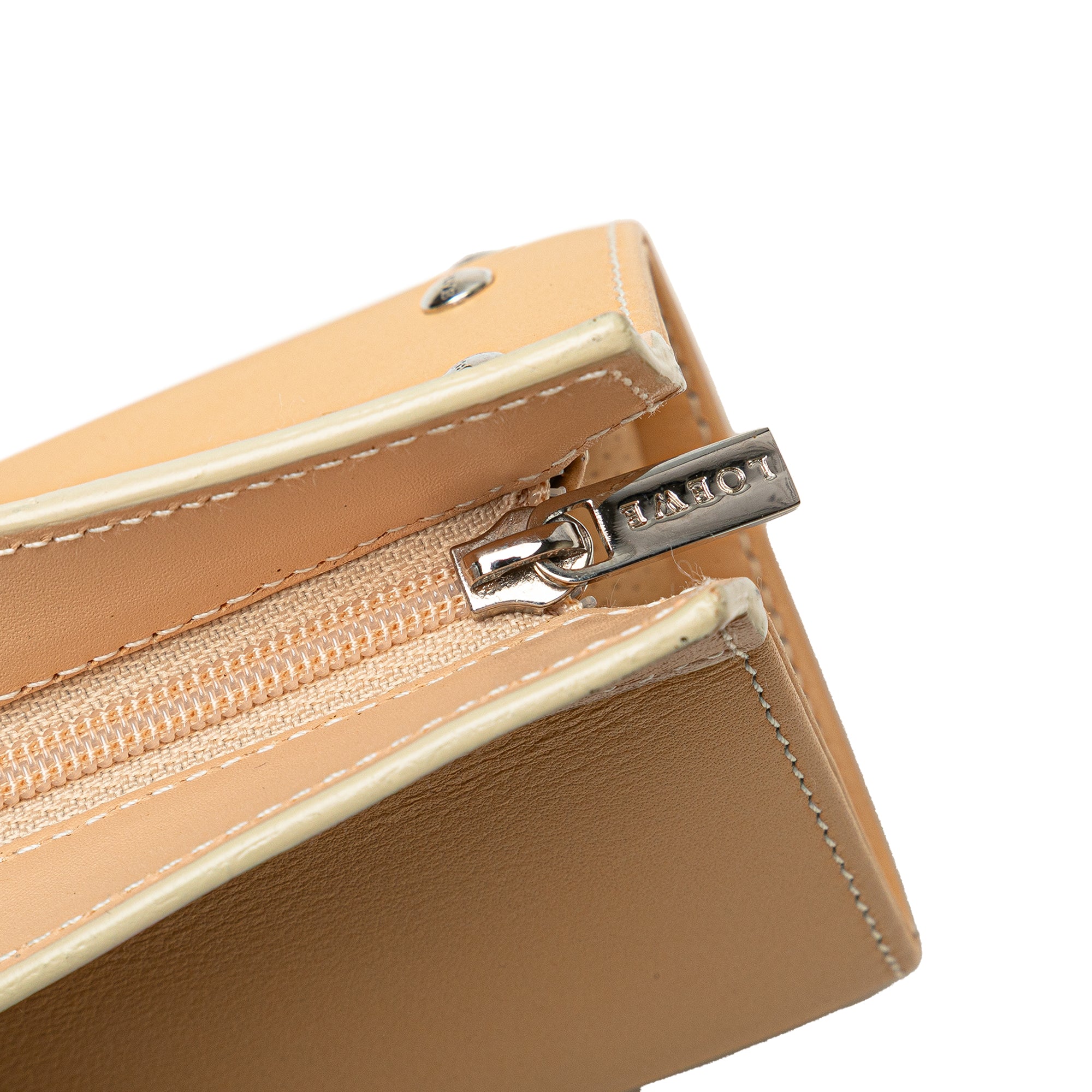 Studded Leather Clutch