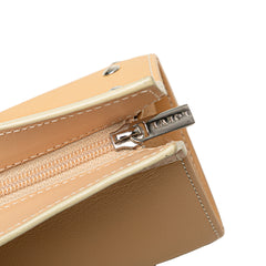 Studded Leather Clutch