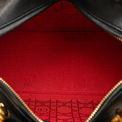 Medium Lambskin Cannage Lady Dior_4