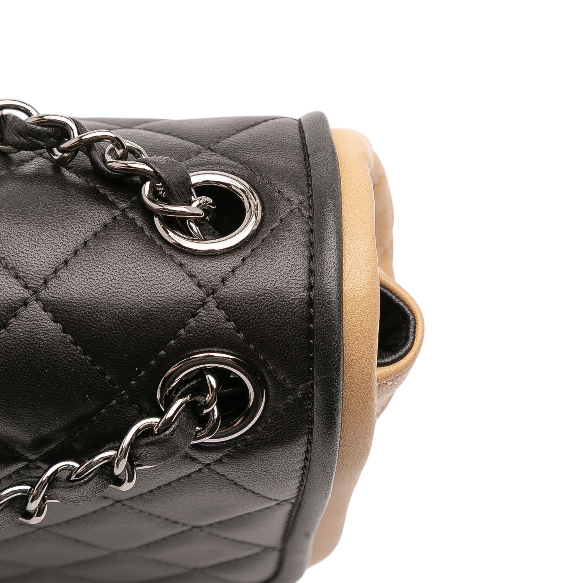 Jumbo Classic Bicolor Lambskin Twist Flap