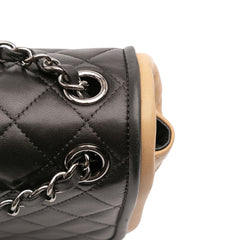 Jumbo Classic Bicolor Lambskin Twist Flap