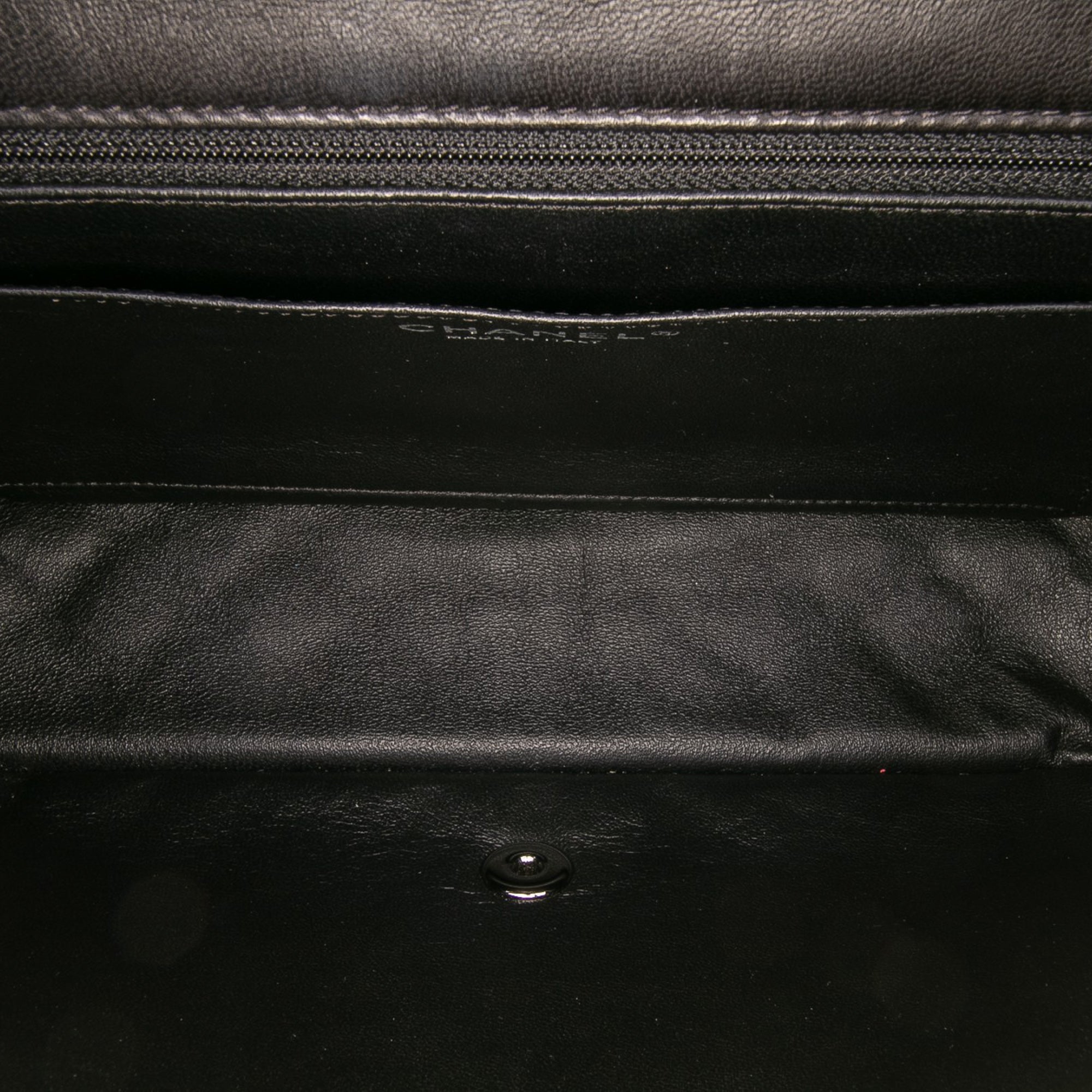 Jumbo Classic Bicolor Lambskin Twist Flap