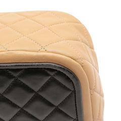 Jumbo Classic Bicolor Lambskin Twist Flap