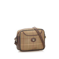 Plaid Canvas Shoulder Bag_1