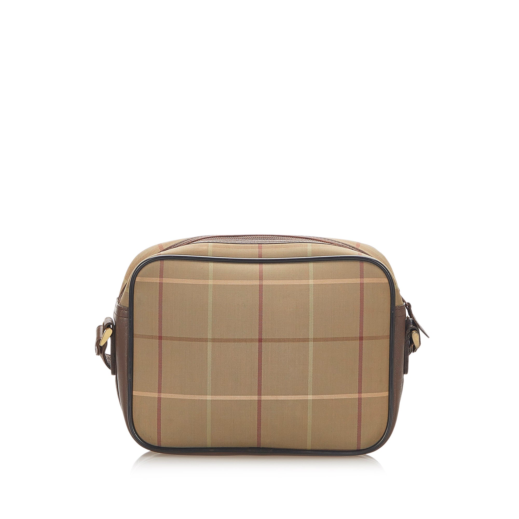 Plaid Canvas Shoulder Bag_2