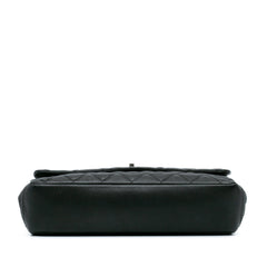 Quilted Iridescent Caviar Lady Pearly Flap