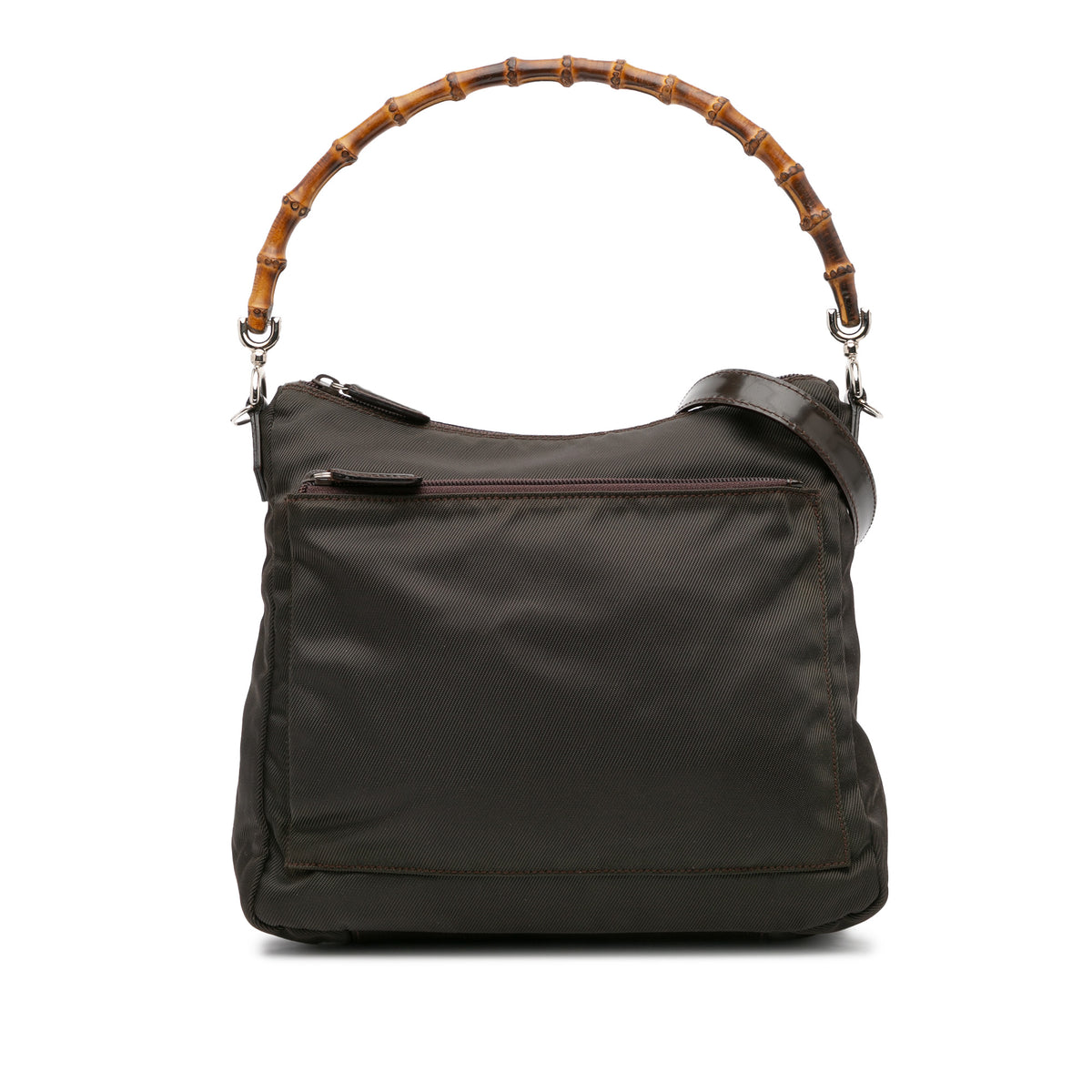 Nylon Bamboo Satchel