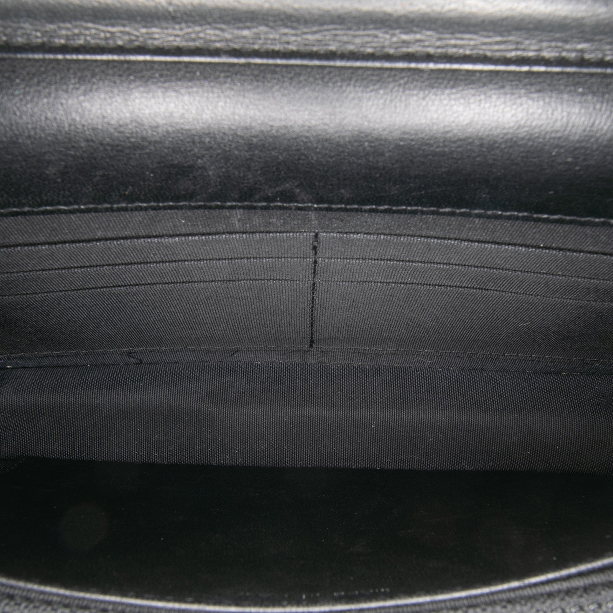 CC Embossed Lambskin Wallet on Chain