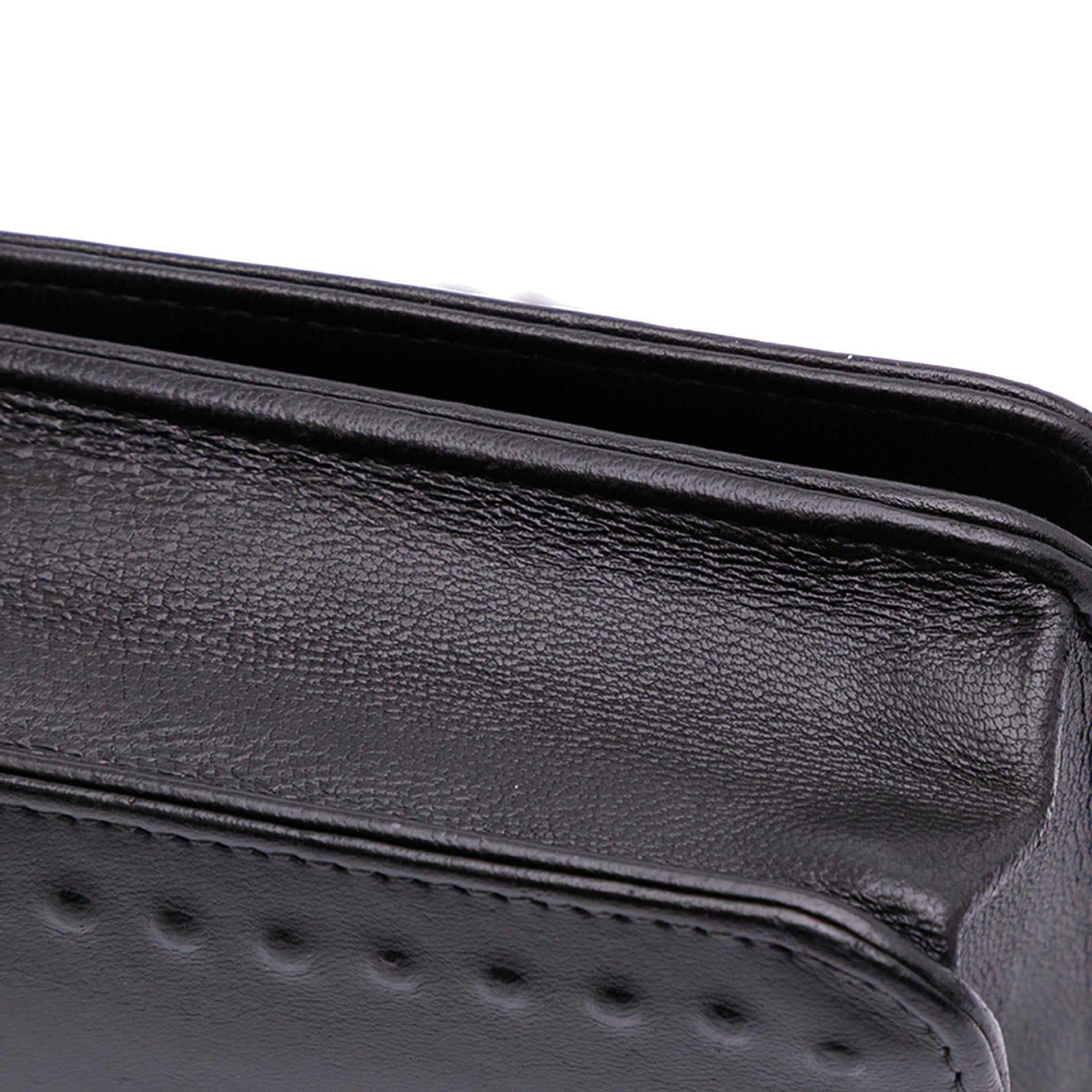 CC Embossed Lambskin Wallet on Chain