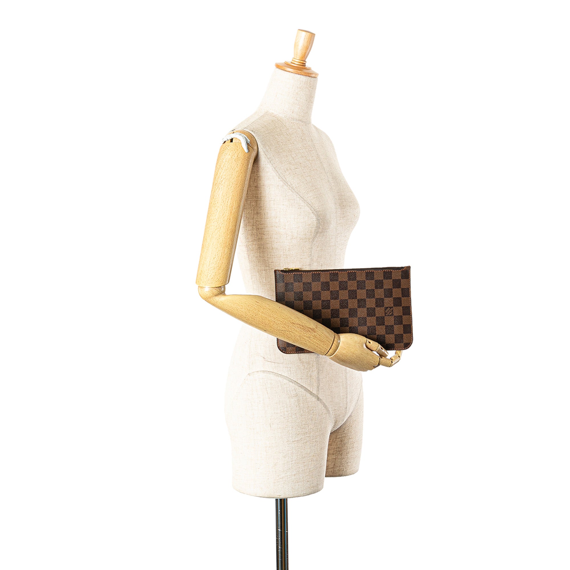 Damier Ebene Neverfull Pouch MM