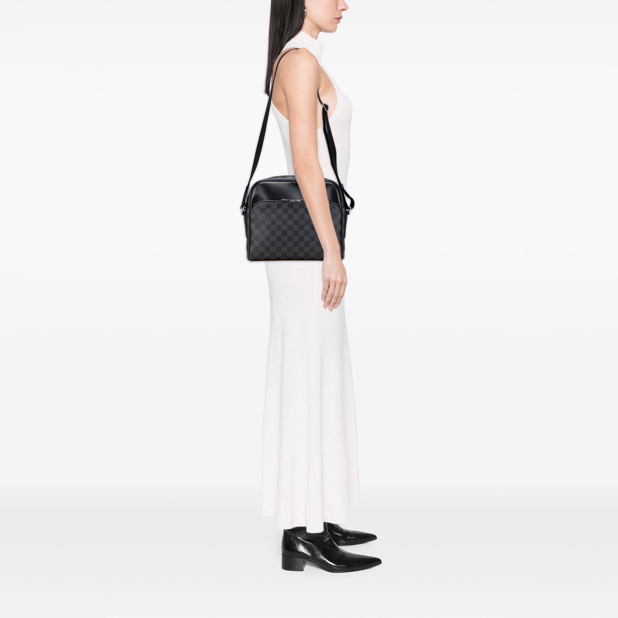 Damier Graphite Dayton Reporter PM