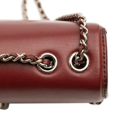 Small Calfskin Braided Chic Flap