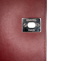 Small Calfskin Braided Chic Flap