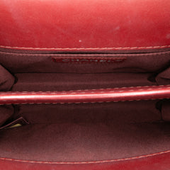 Small Calfskin Braided Chic Flap
