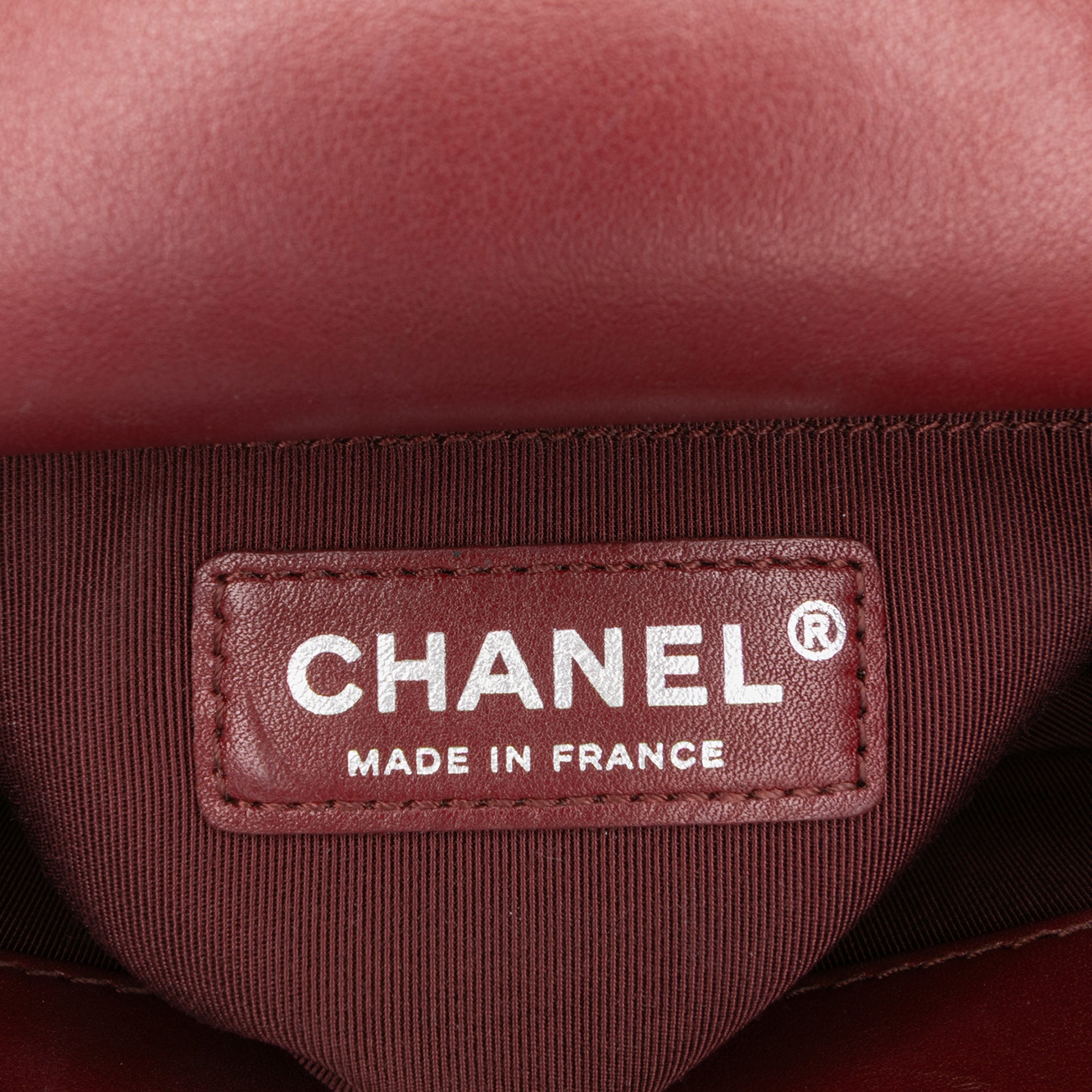 Small Calfskin Braided Chic Flap