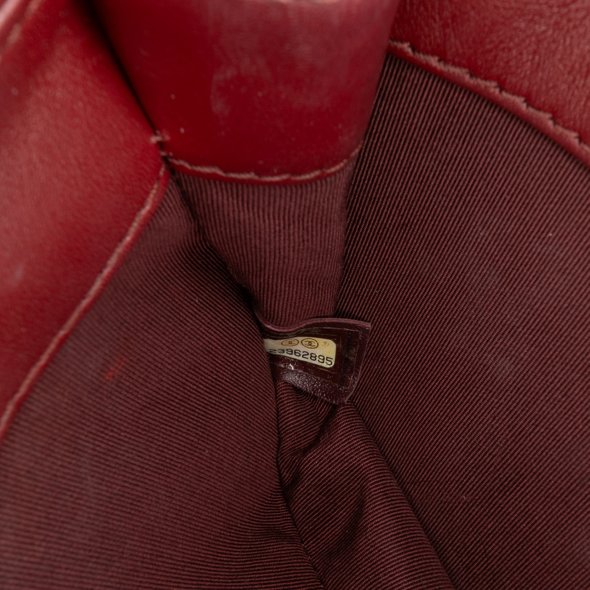 Small Calfskin Braided Chic Flap