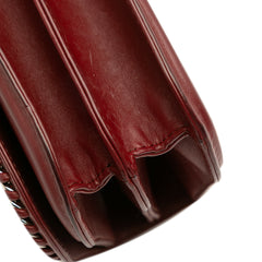 Small Calfskin Braided Chic Flap