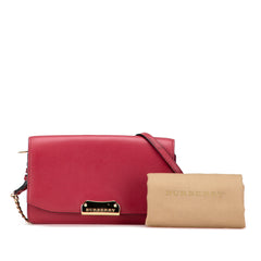 Leather Madison Wallet On Chain