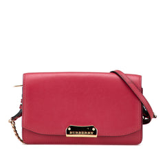 Leather Madison Wallet On Chain